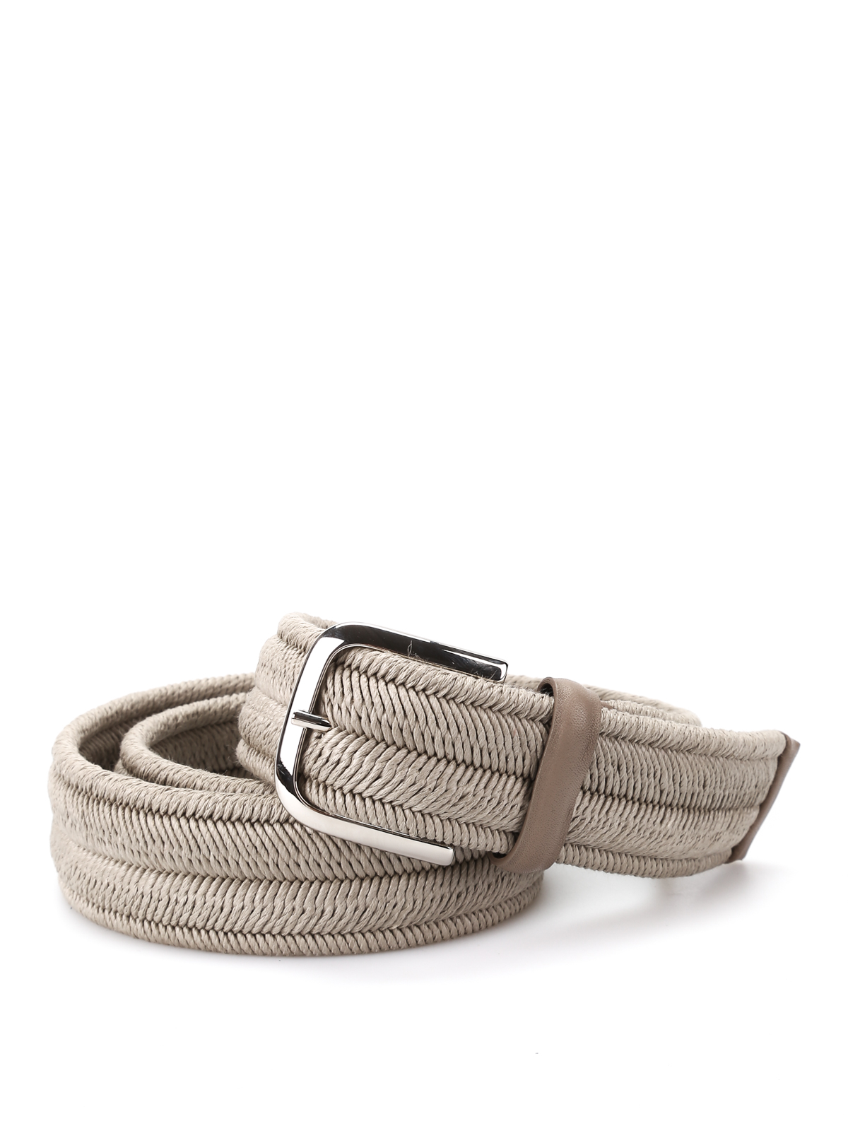 Rope Elast Linen belt by Orciani - belts | Shop online at iKRIX.com