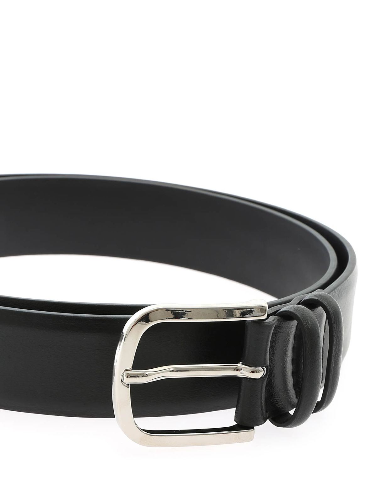 Belts Orciani - Bali belt in black - U07935BALINERO | Shop online at iKRIX
