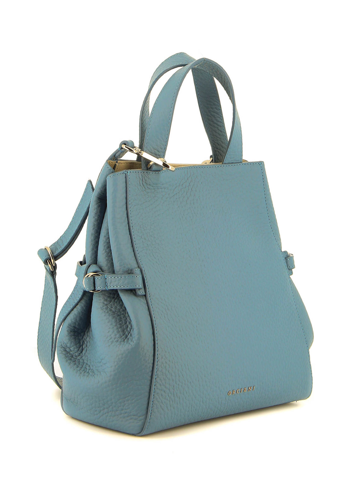 Totes bags Orciani - Fan Soft medium leather bag - B02067SOFTORTENSIA