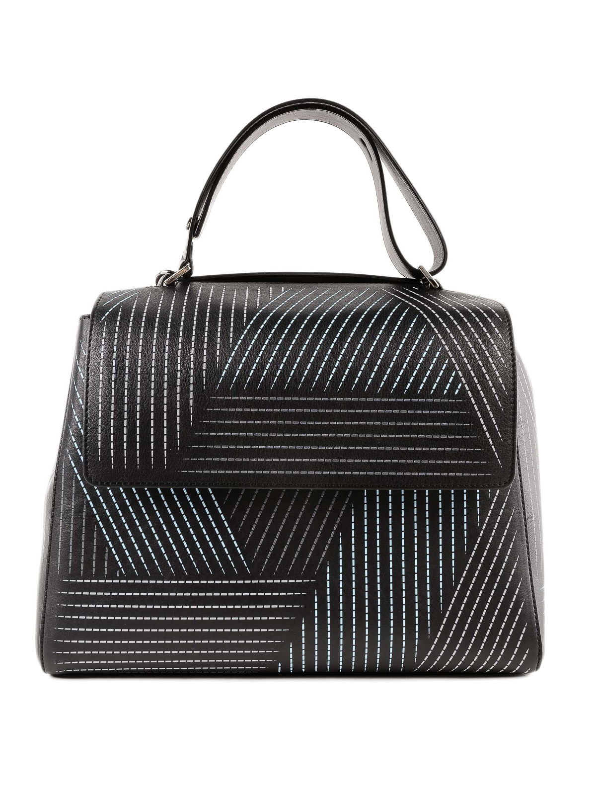 geometric pattern backpack