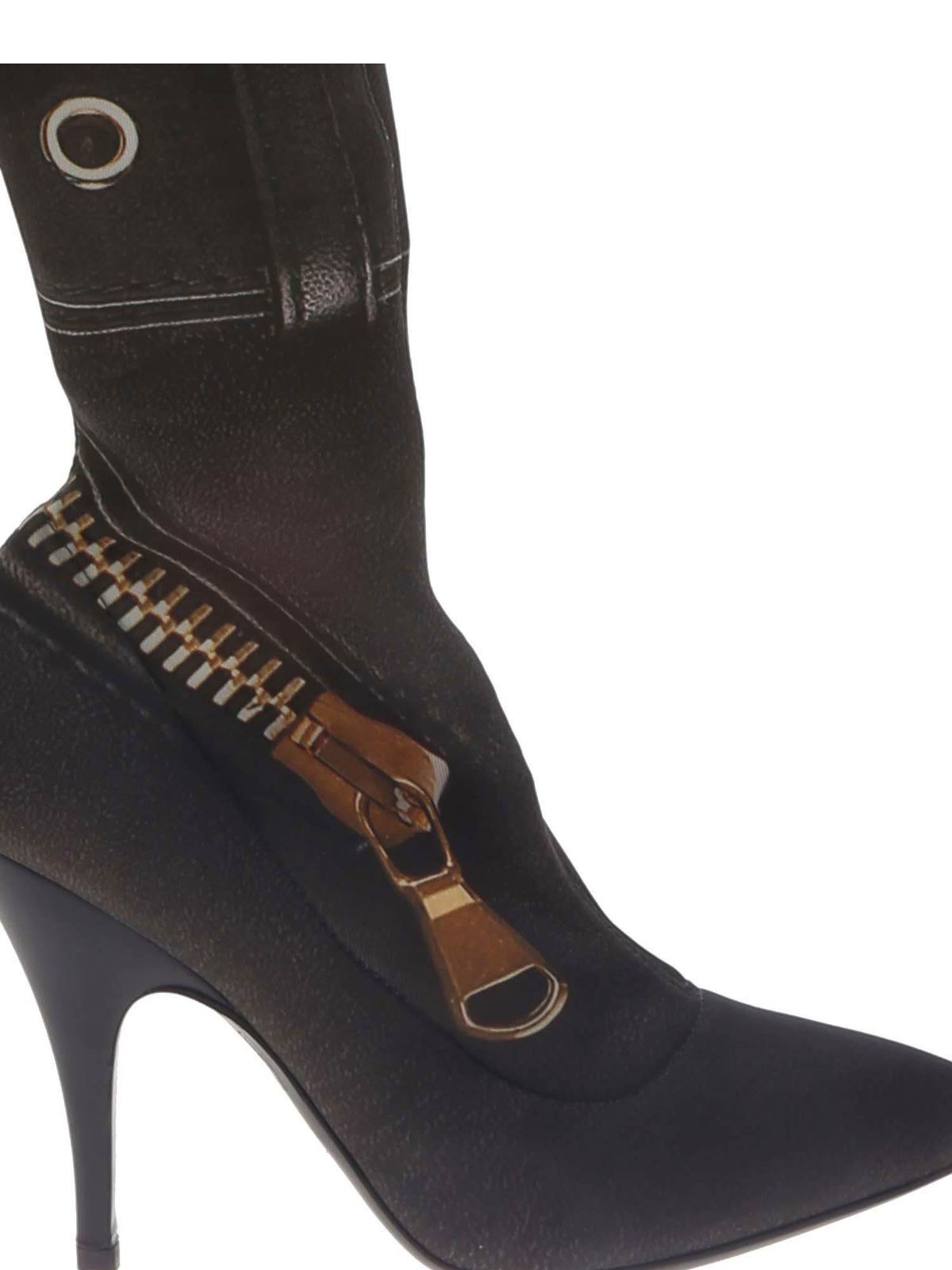 moschino overknee boots