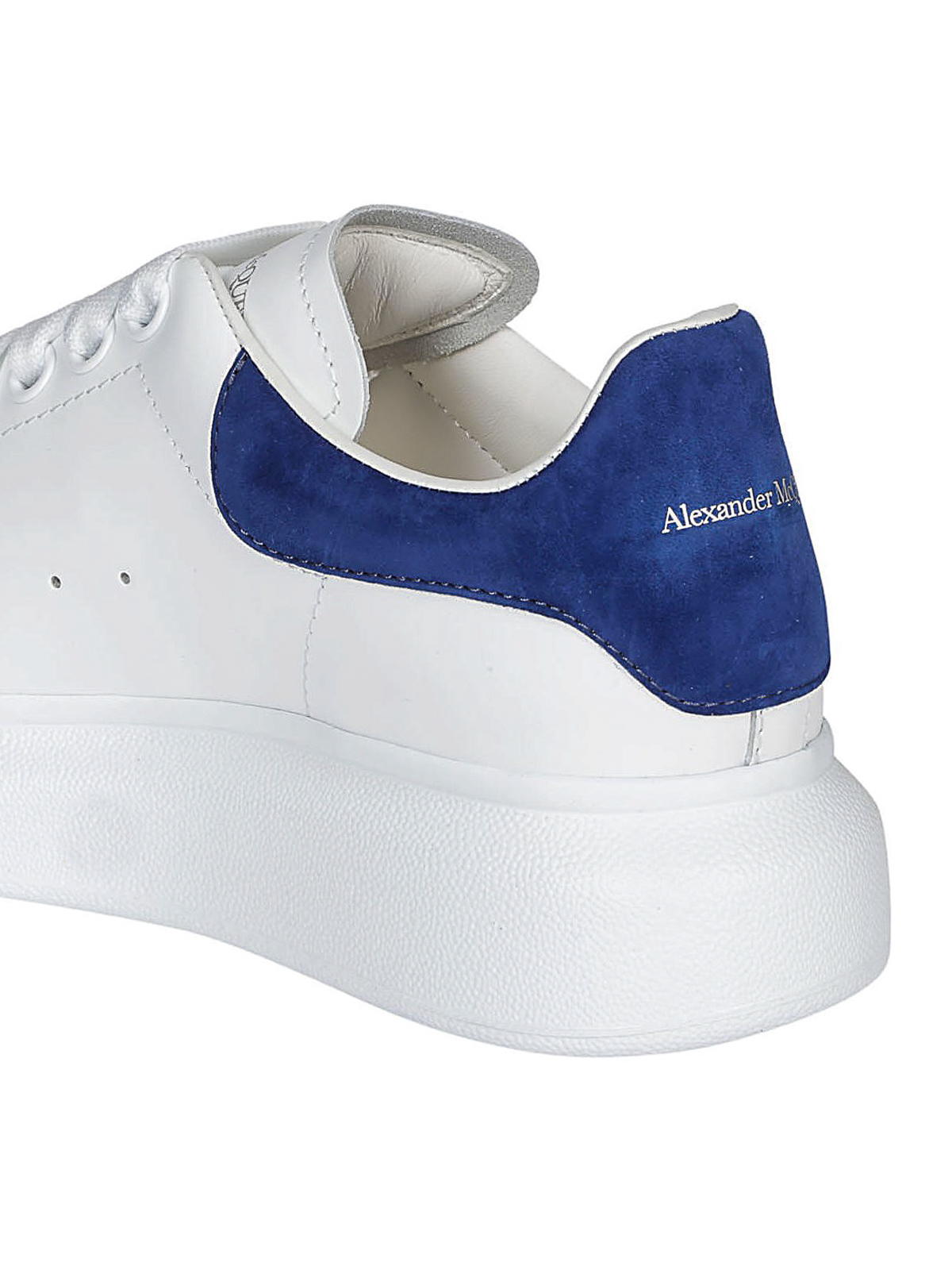 Alexander Mcqueen - Sneaker con suola oversize e tallone blu - sneakers -  553770WHGP79086