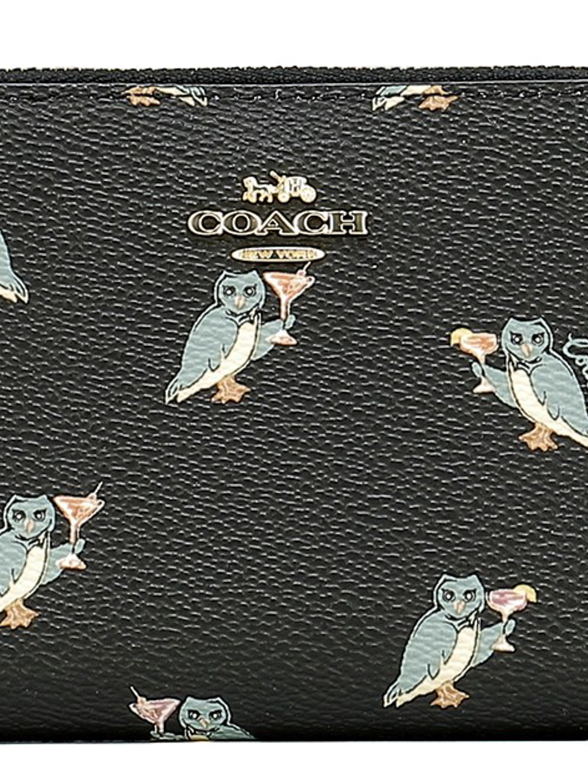 coach owl wristlet