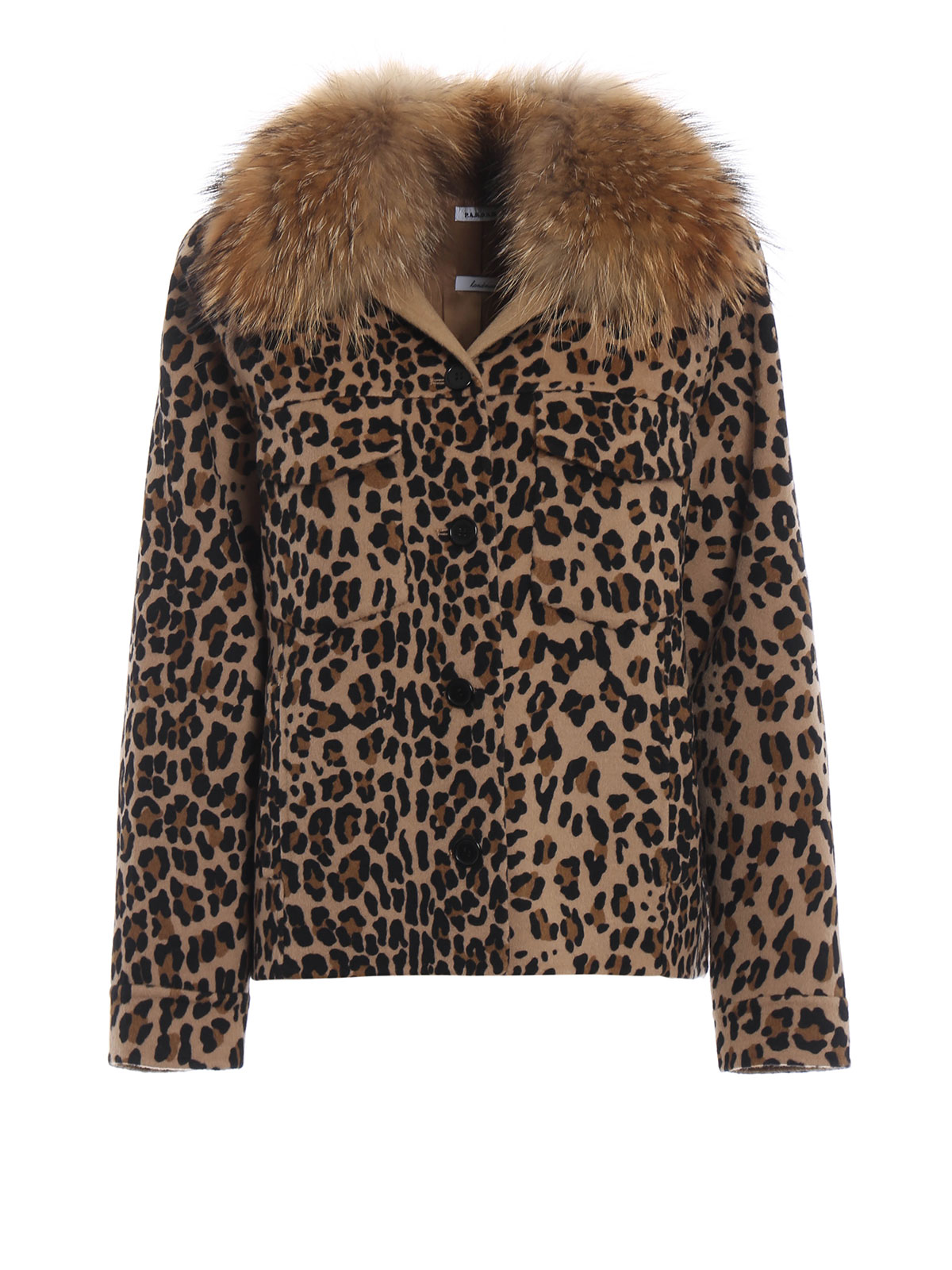 wool jacket fur collar