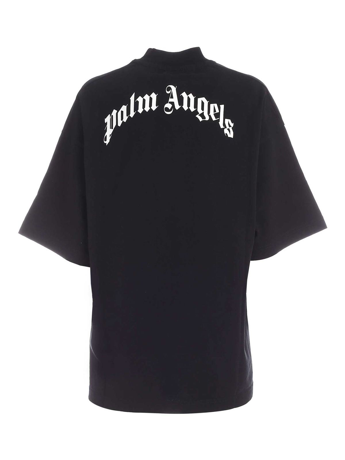 Palm Angels - T-shirt oversize Bear nera - t-shirt - PWAA017F20JER0041060