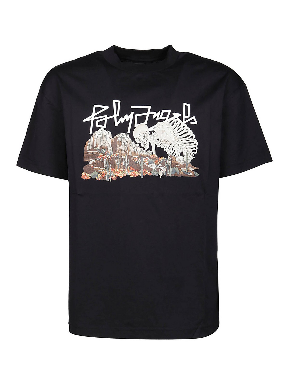 Palm Angels - Desert Skull T-shirt - t-shirts - PMAA001F20JER0071084