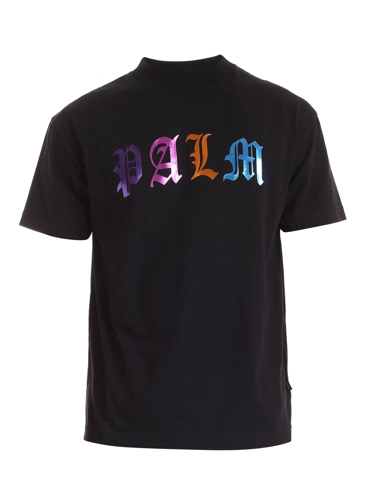 palm angels gothic logo t shirt