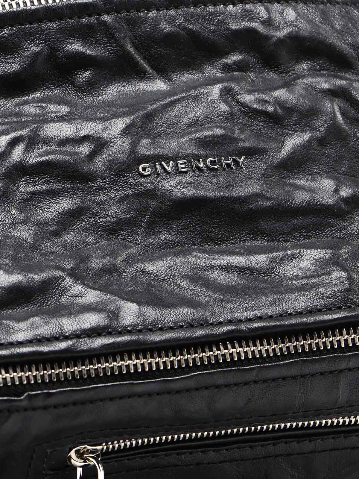 Shoulder bags Givenchy - Pandora black leather medium bag - BB05250004001