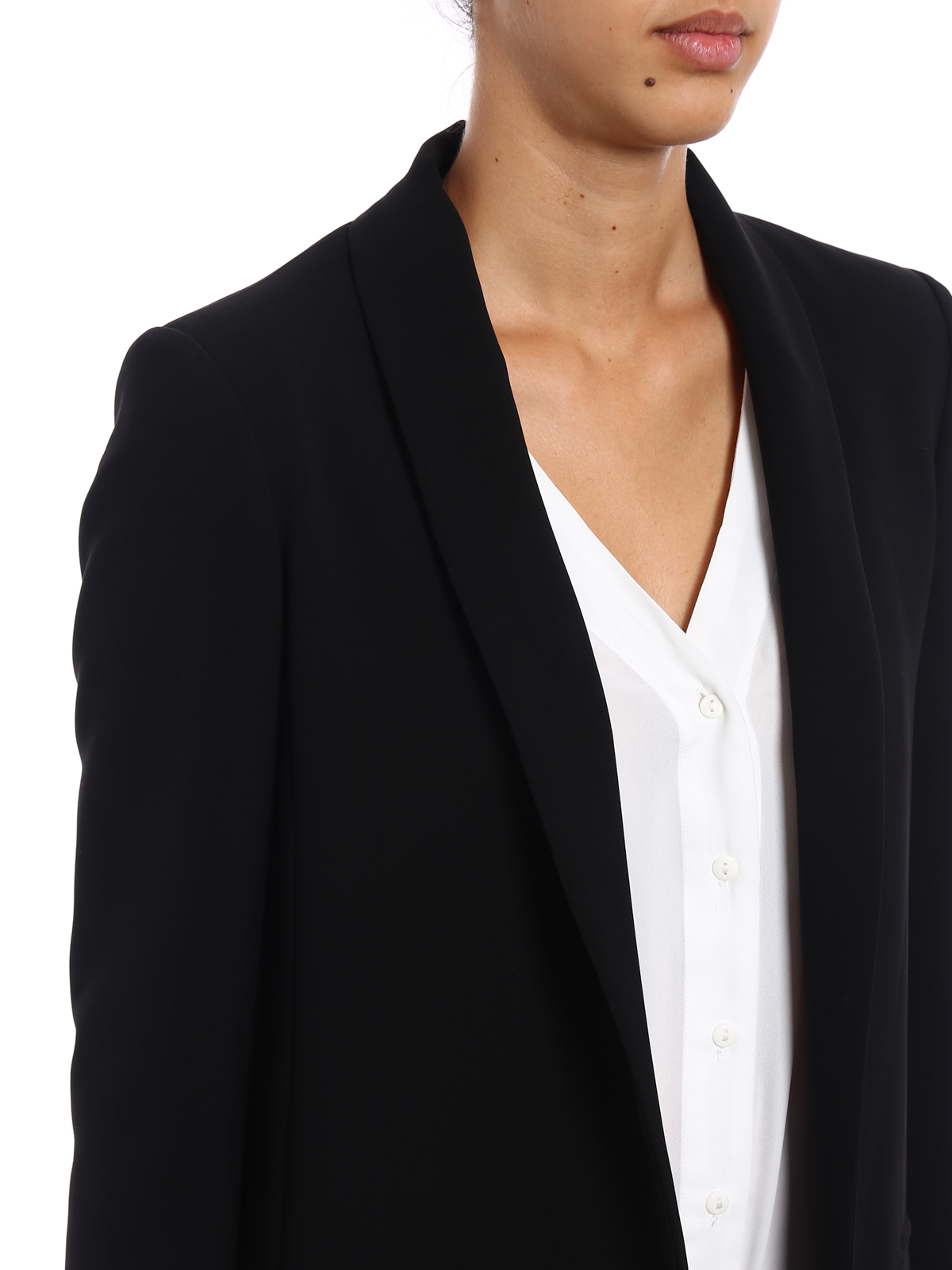 Black structured blazer Clearance