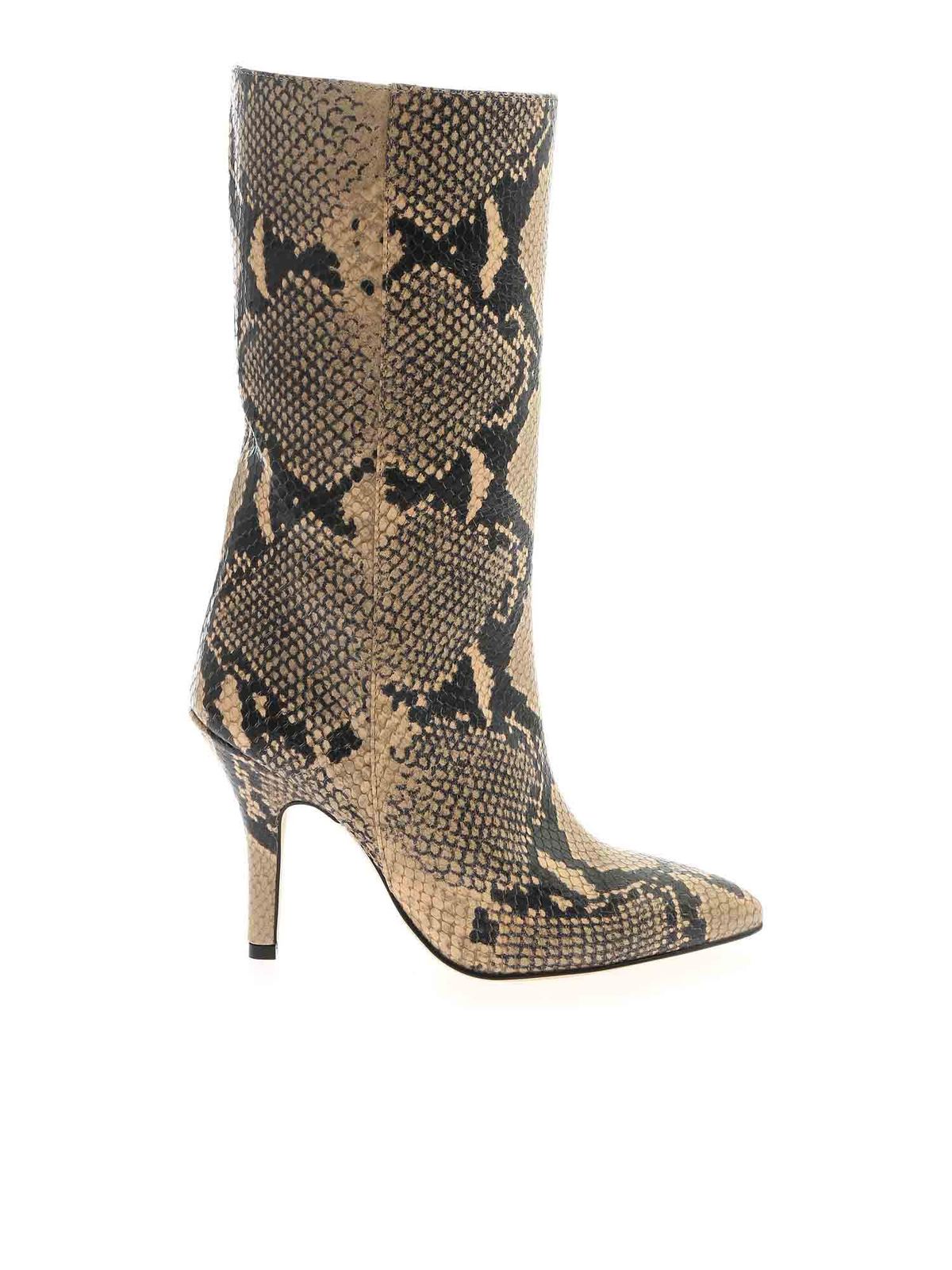 bottes imprimé animal