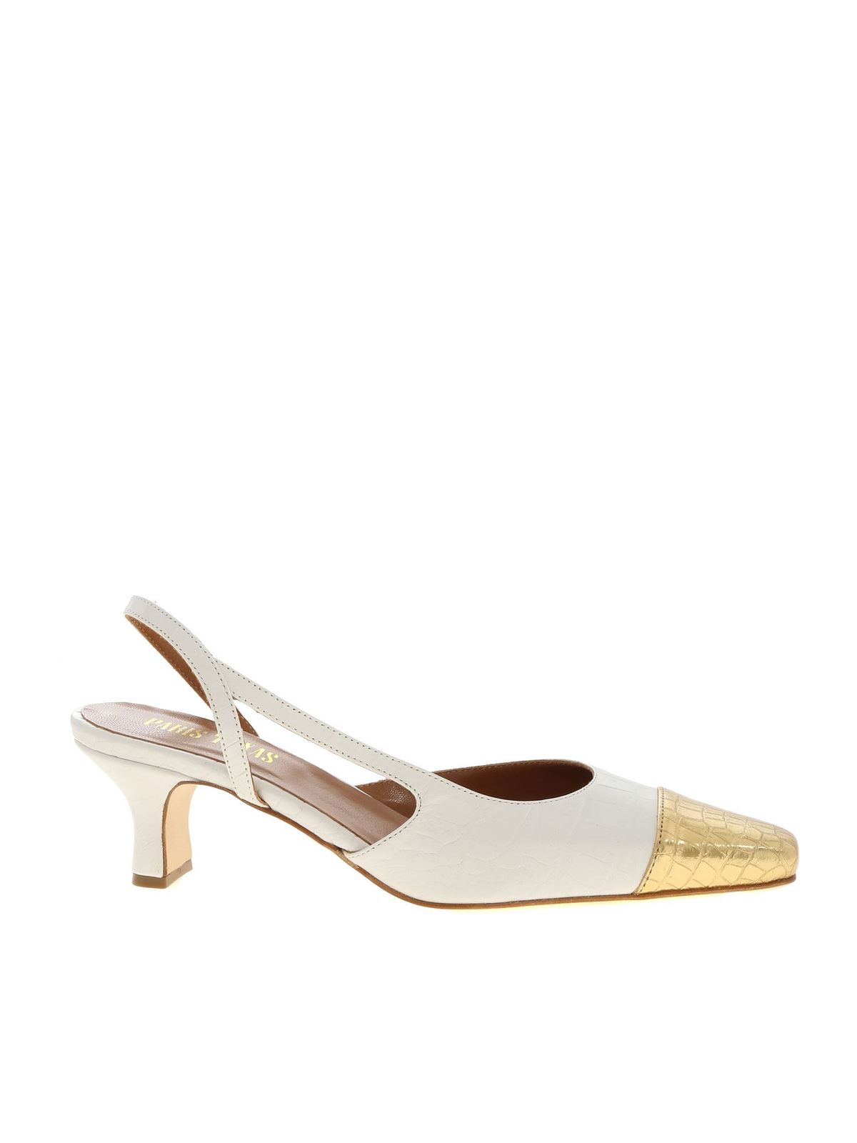 slingback bianche