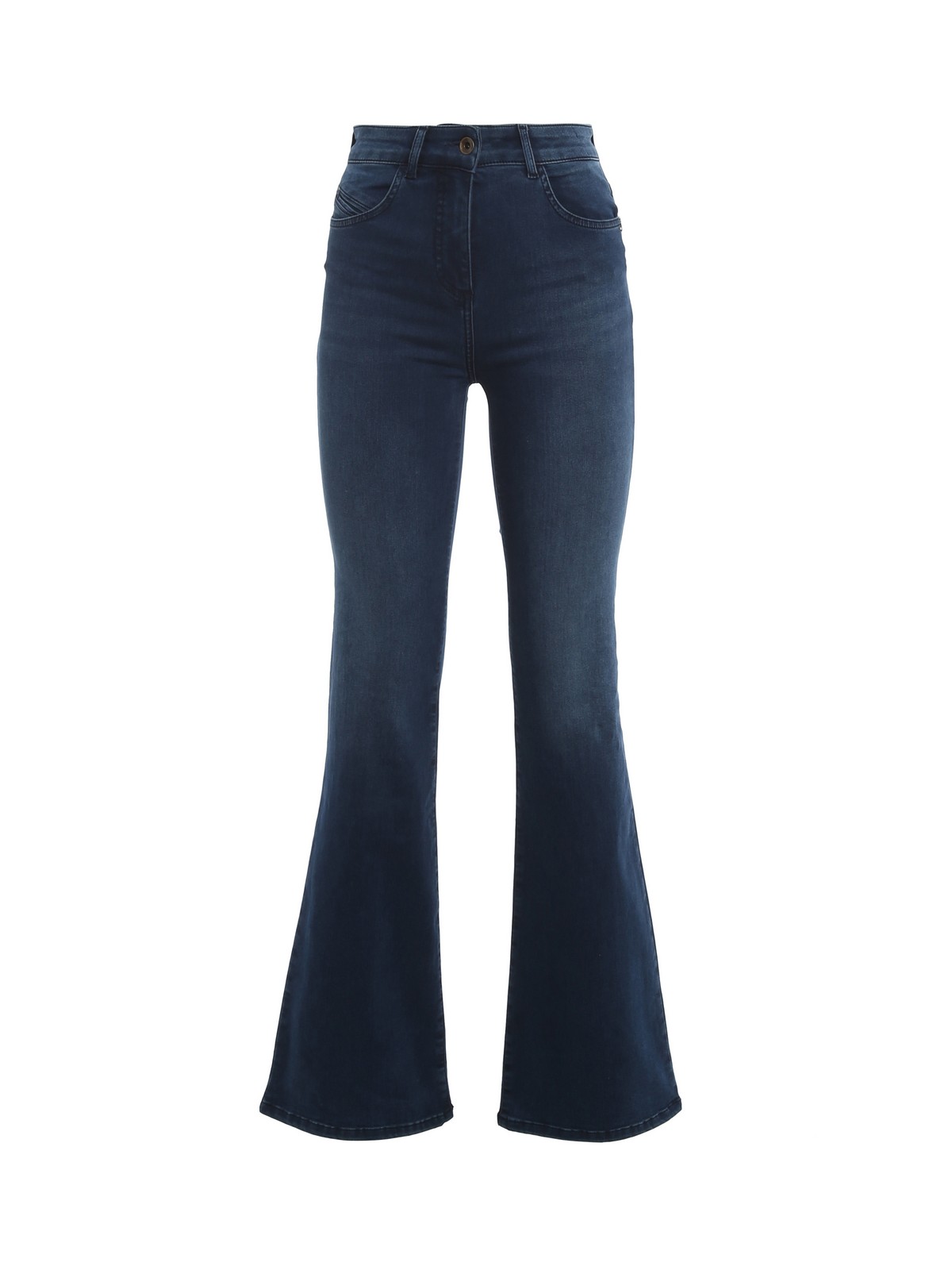 bron luchthaven les Flared jeans Patrizia Pepe - Embroidered pocket bootcut jeans -  8J0937A1HIBC843