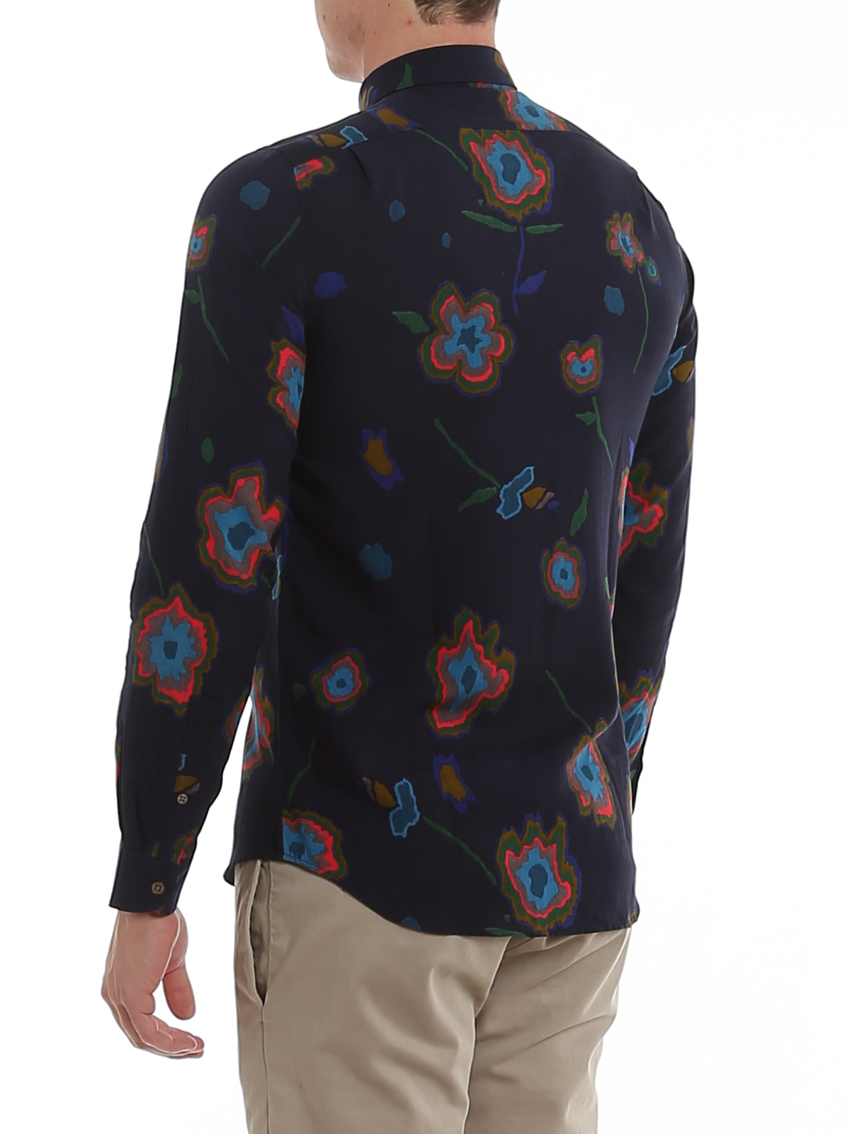 Shirts Paul Smith - Stylised flower printed shirt - M2R149TA2087949