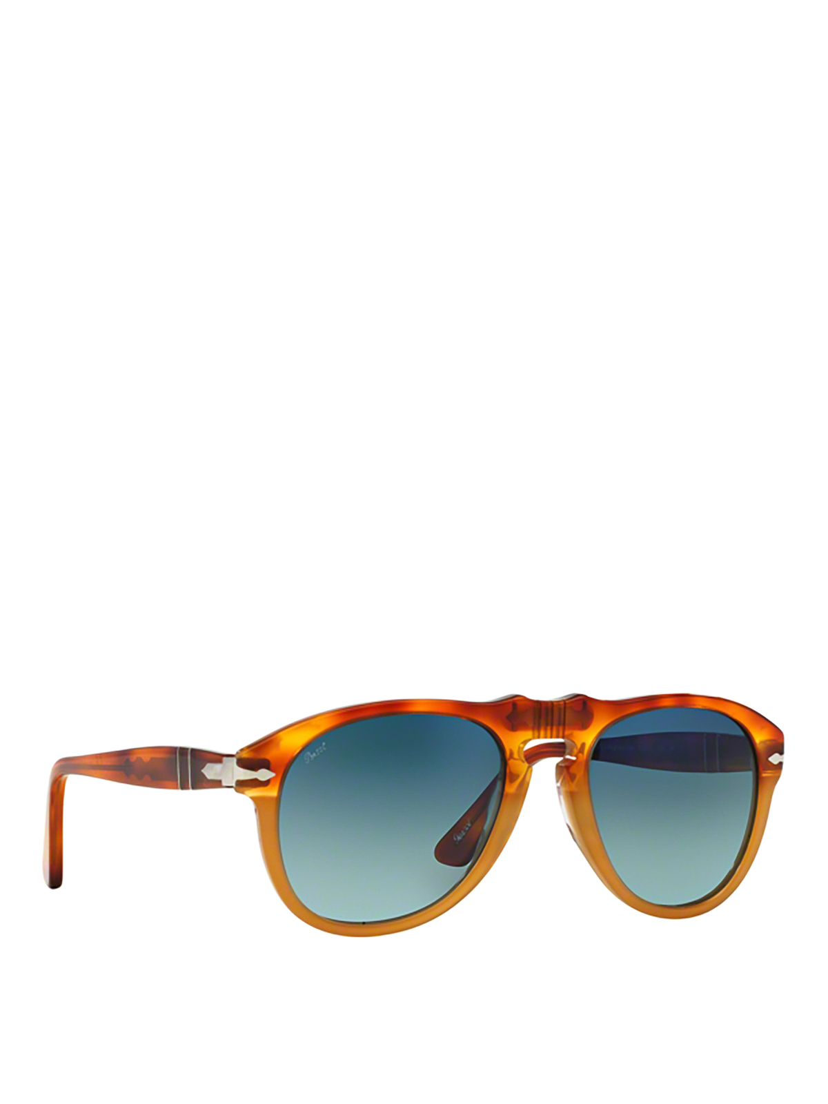 staart breken slagader Sunglasses Persol - Polarized blue lens aviator sunglasses - PO06491025S3
