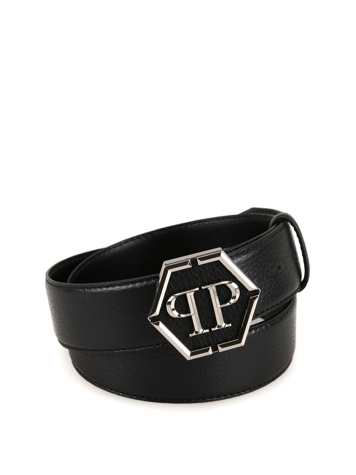 Belts Philipp Plein - Black leather Original belt - S19AMVA0381PLE053N0202