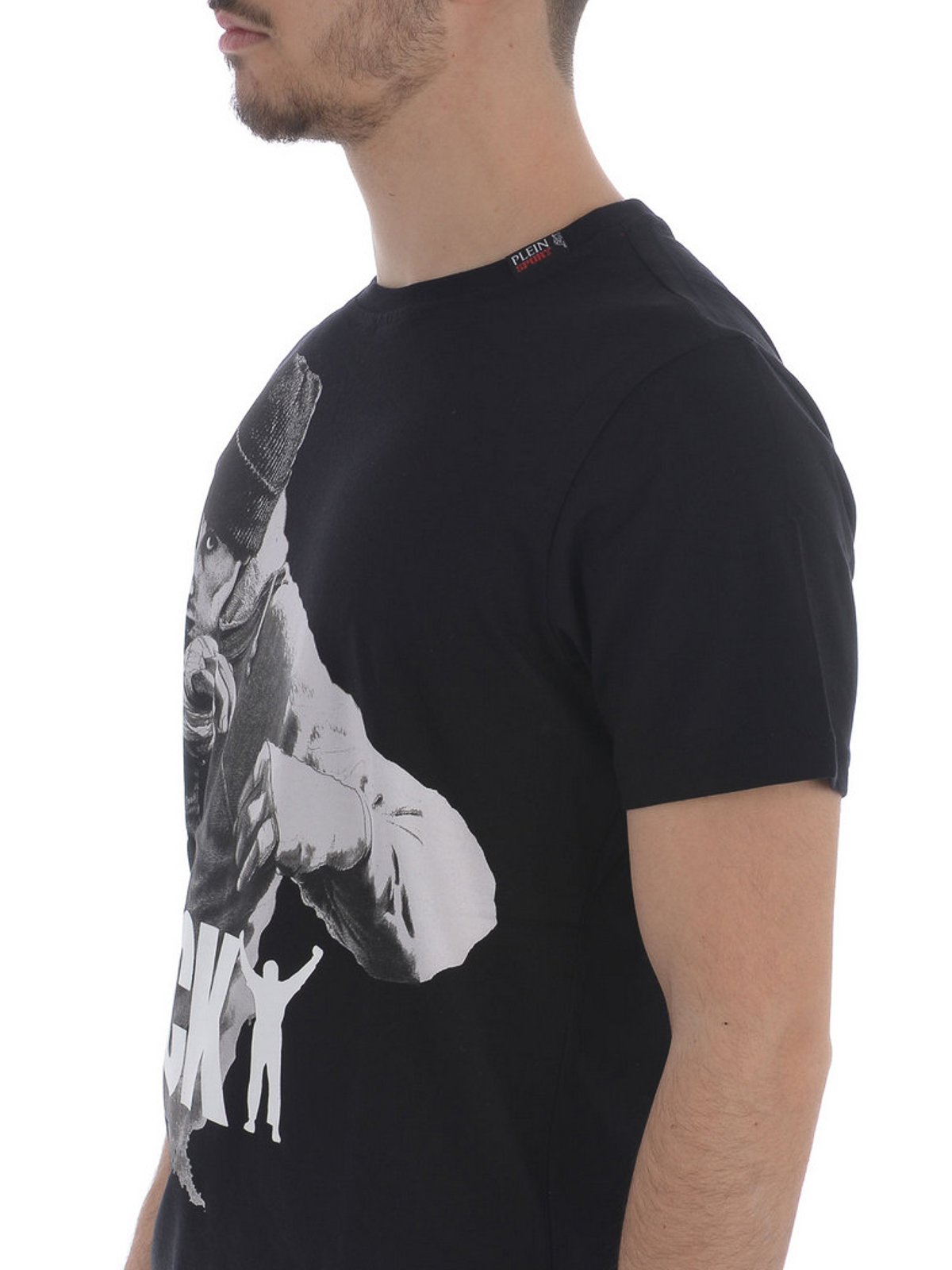 Typisch Philadelphia puppy T-shirts Philipp Plein - Rock cotton T-shirt - P17CMTK0604SJY001N02