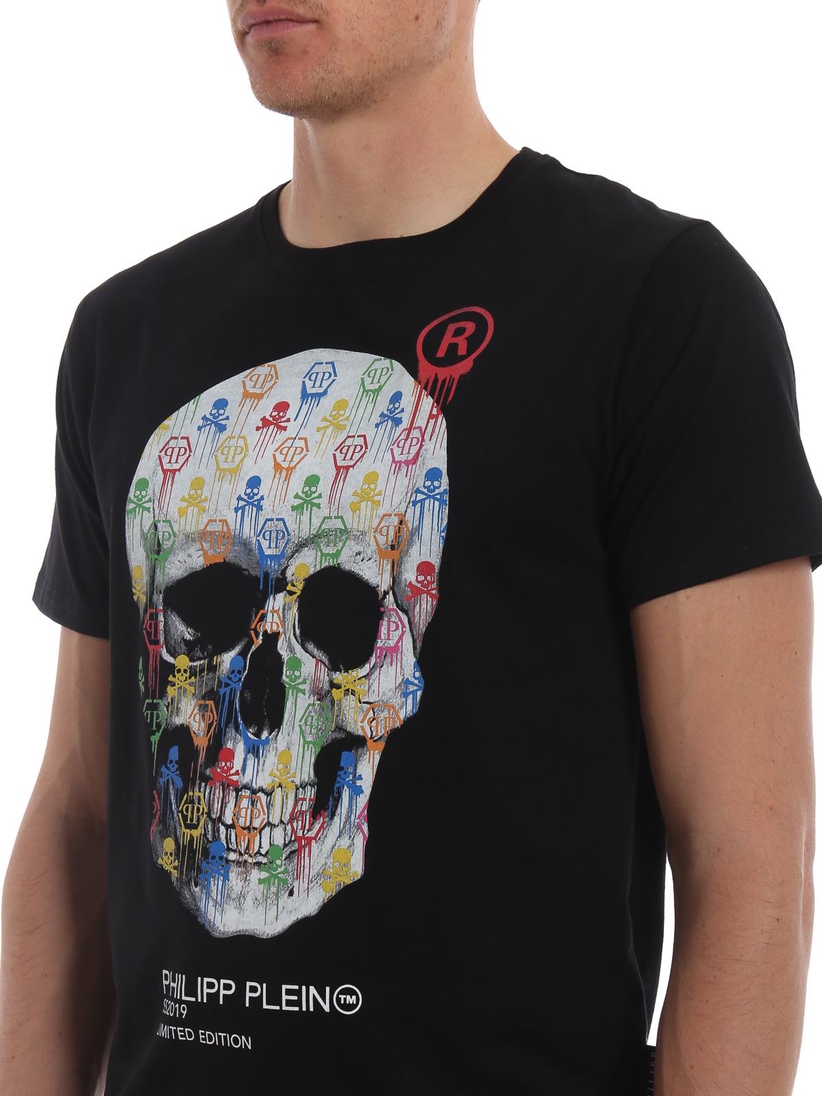 Symfonie Uitbreiding Geleend T-shirts Philipp Plein - Skull SS2019 Limited Edition T-shirt -  P19CMTK3401PJY002N02