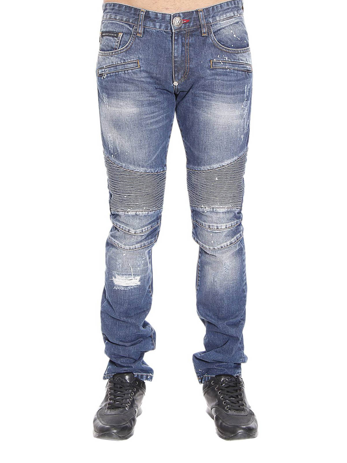 Philipp Plein - No Reason biker jeans 