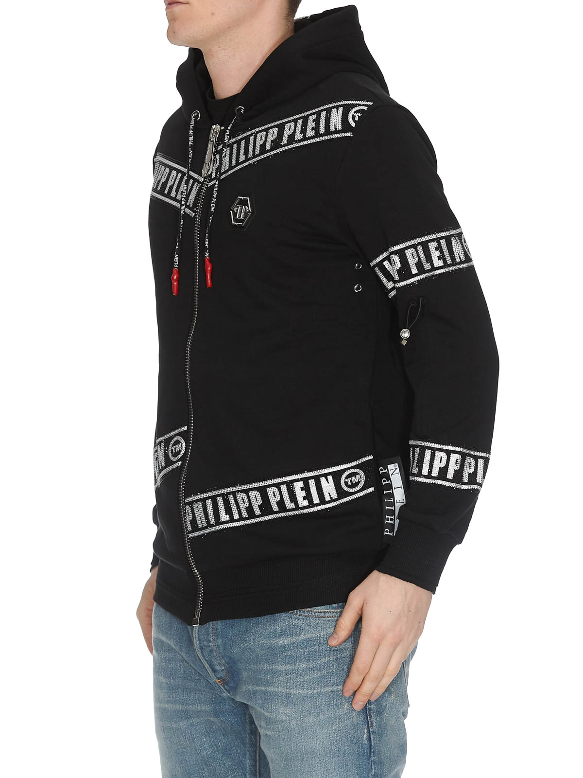 philipp plein black hoodie