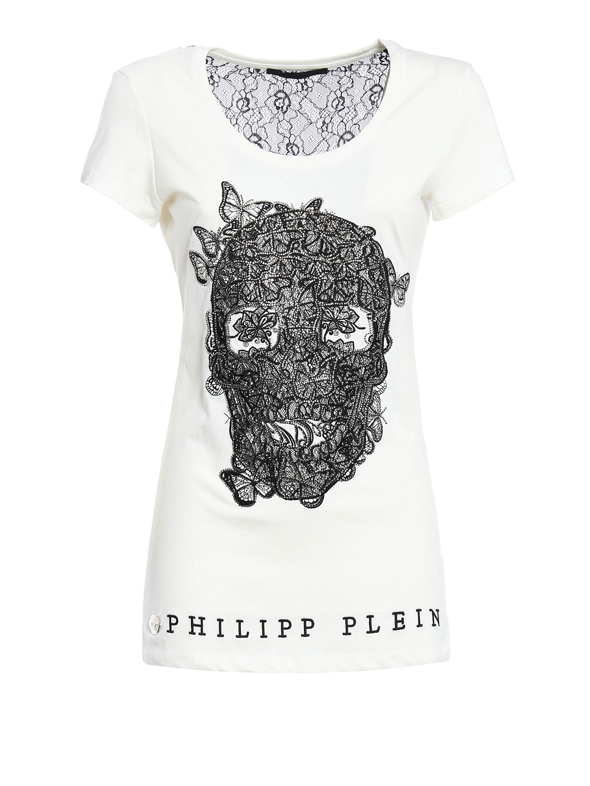 Camisetas Philipp Plein - Camiseta Blanca Mujer CW34094601