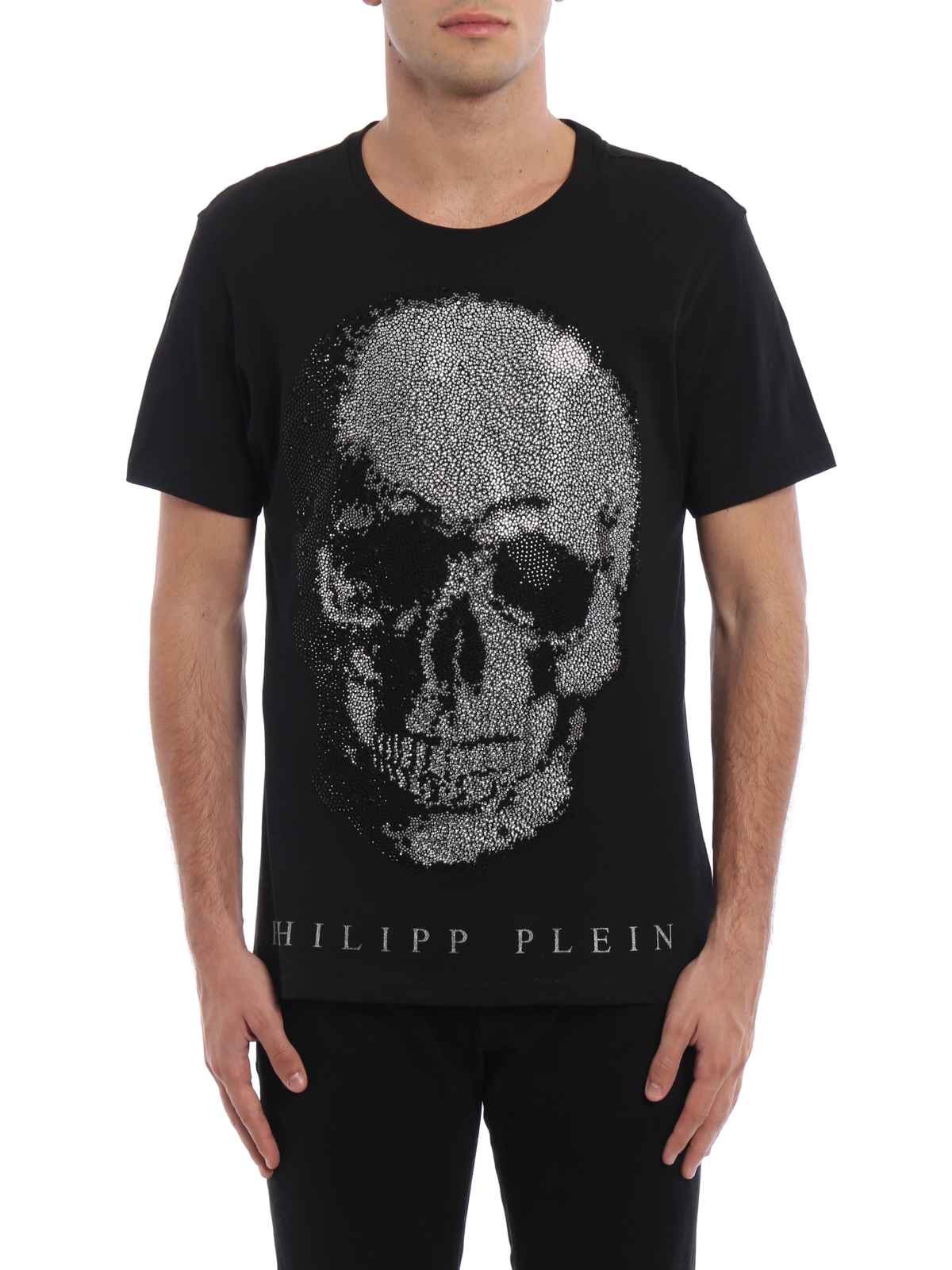 Kivo embellished skull T-shirt by Philipp Plein - t-shirts | iKRIX