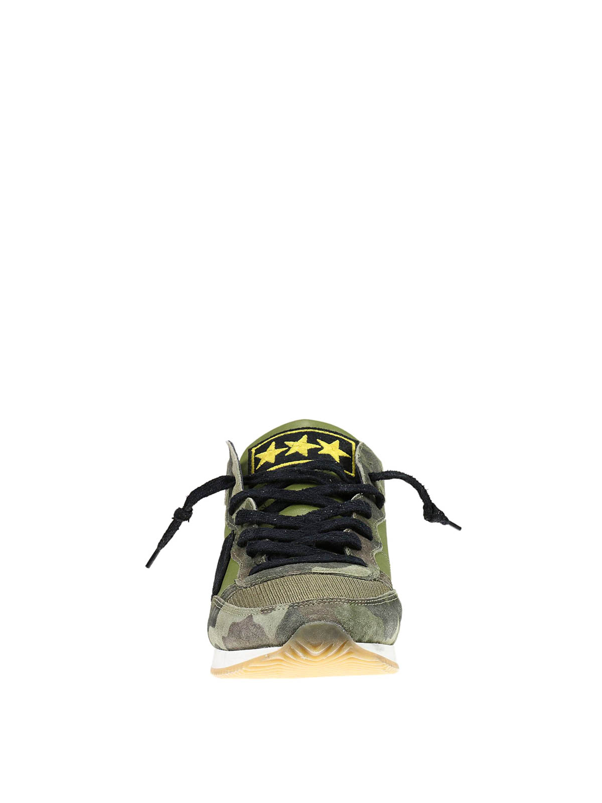 Zapatillas Philippe Model - Camouflage leather Tropez sneakers - TRLUUX06
