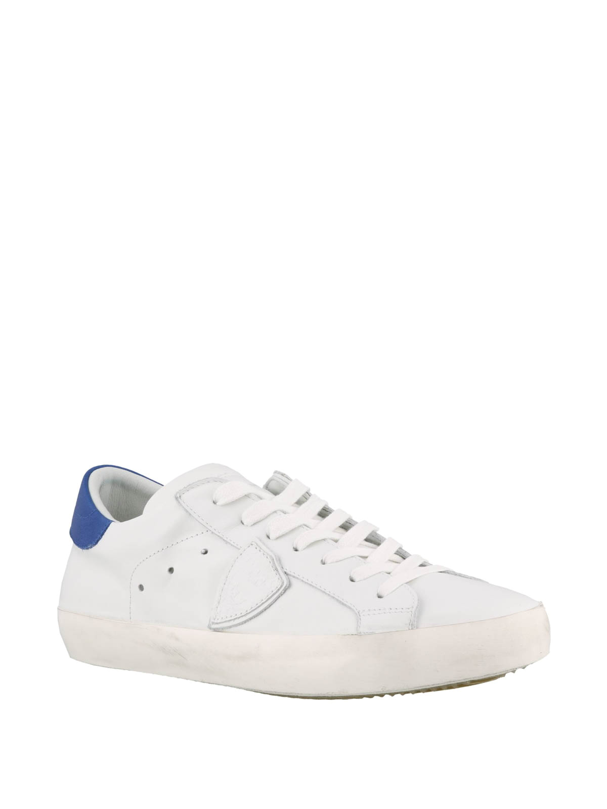 Philippe Model - Paris white blue sneakers - trainers - CLLUVN11
