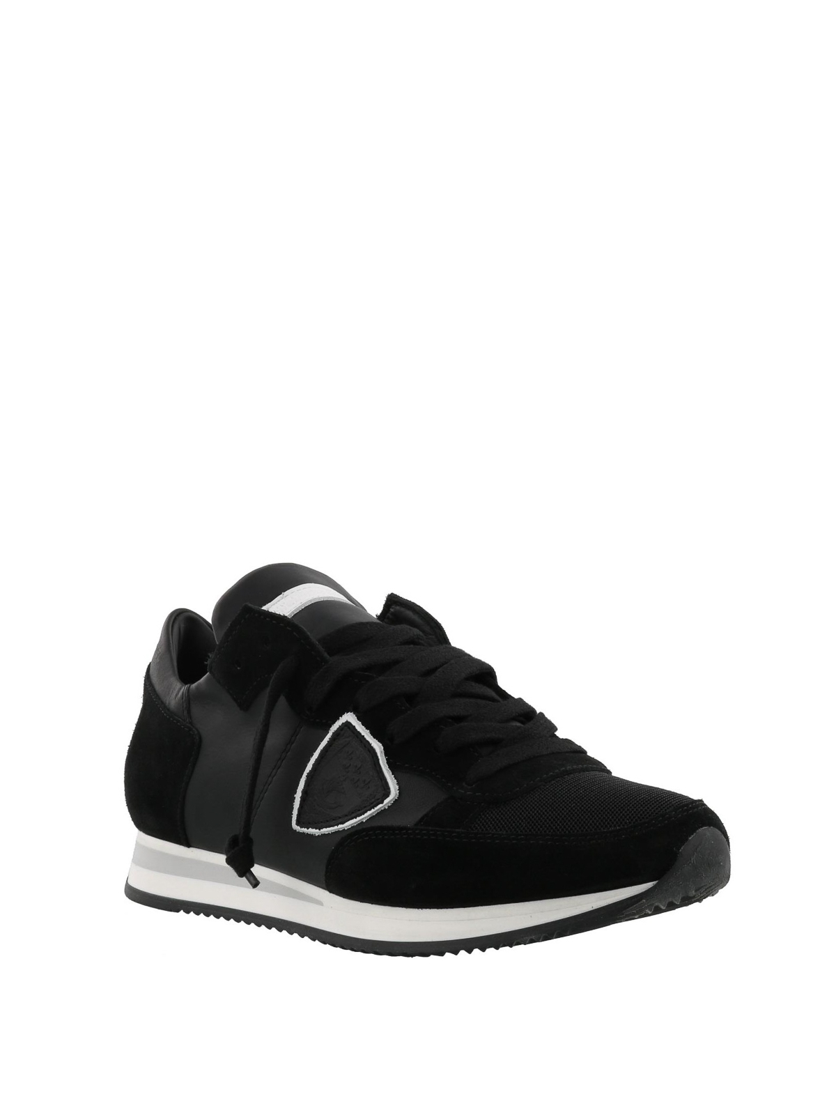 Philippe Model - Sneaker Tropez nere in pelle - sneakers - TRLD5004