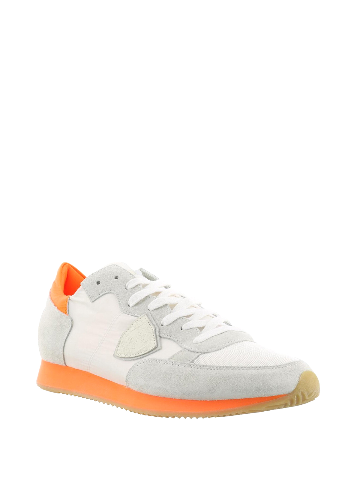 Trainers Philippe Model - Tropez sneakers with orange sole - TRLUNS02