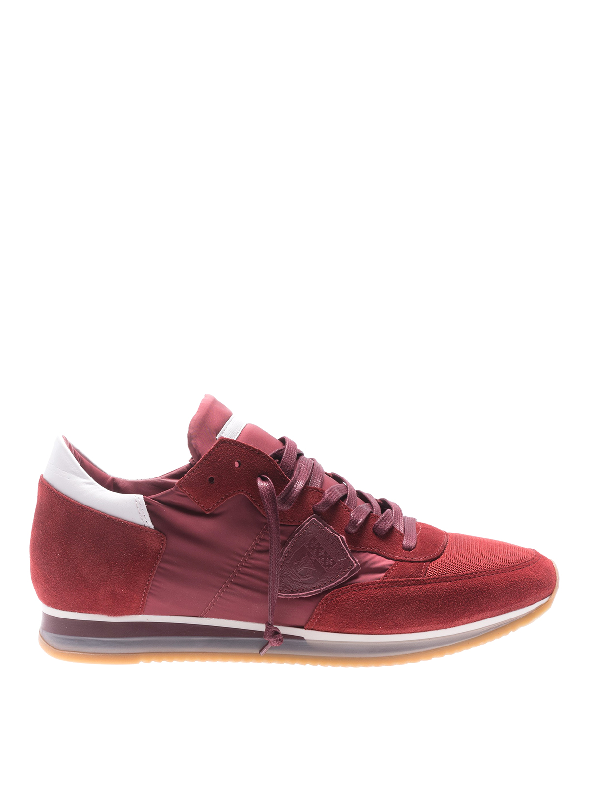 Selskab lejer hundrede Trainers Philippe Model - Low top Tropez Mondial red sneakers - TRLUW026