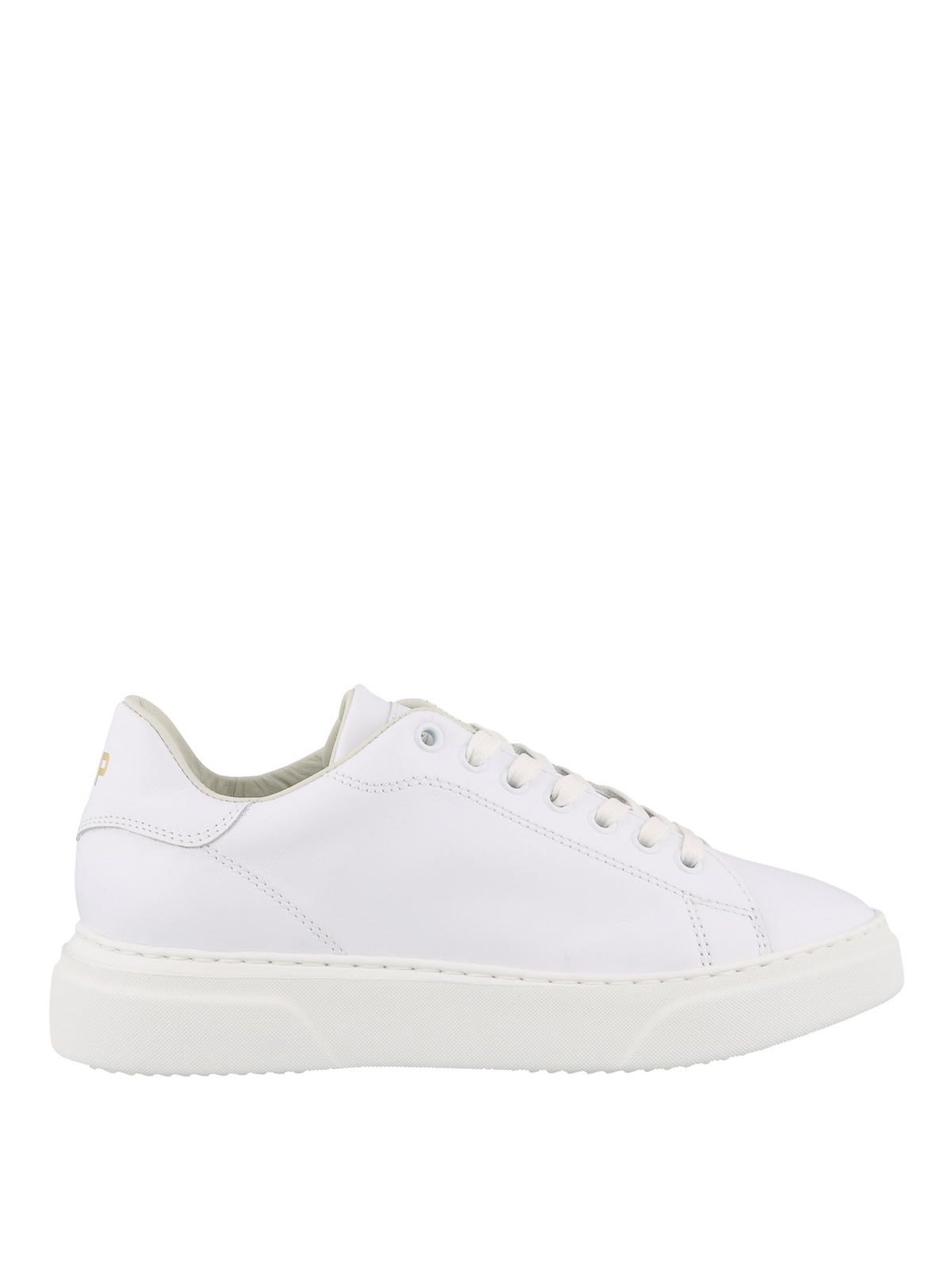 Philippe Model - Temple white leather sneakers - trainers - BPLDV001