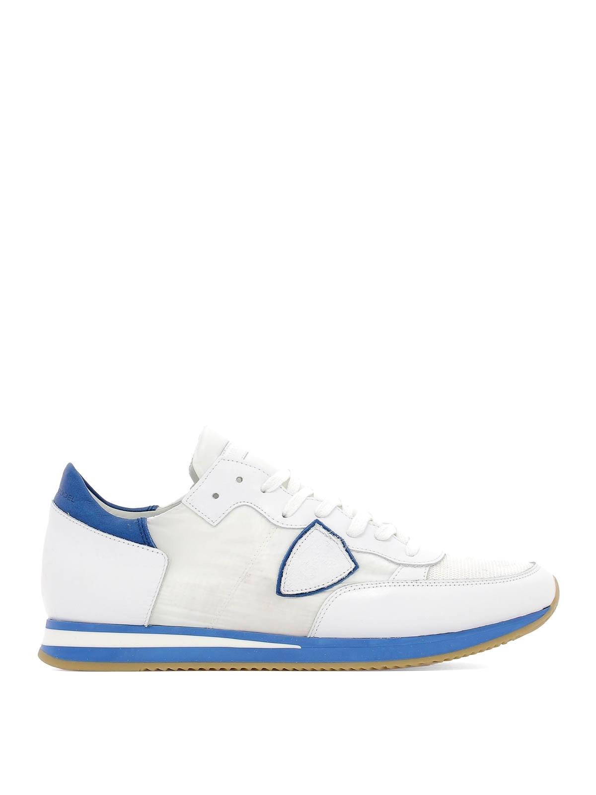 Philippe Model - Sneaker Tropez basse bianche e blu - sneakers - TRLUNV05