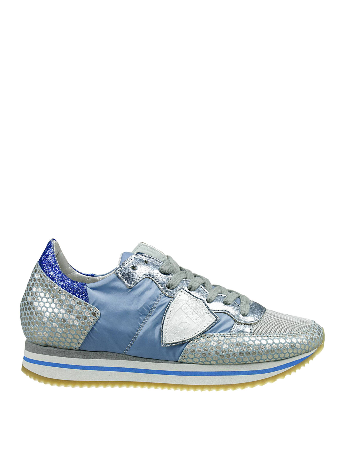 Trainers Philippe Model - Tropez pythoned sneakers - THLDJT05 | iKRIX.com