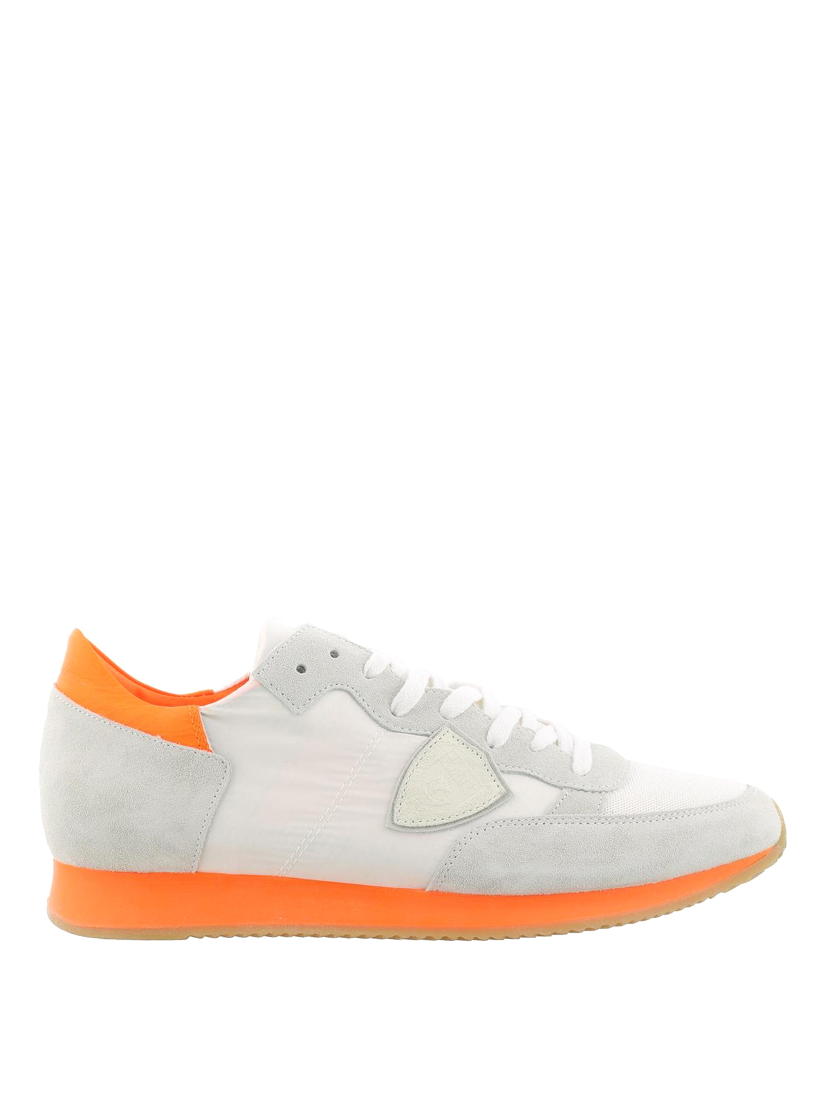 Trainers Philippe Model - Tropez sneakers with orange sole - TRLUNS02