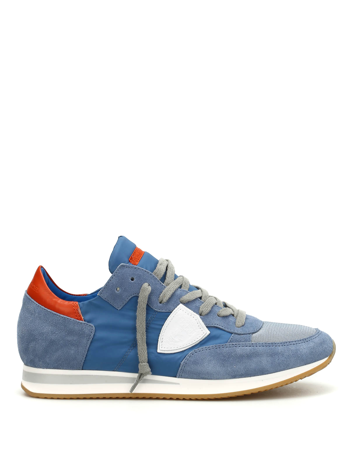Trainers Philippe Model - Tropez suede and nylon sneakers - TRLUWX35