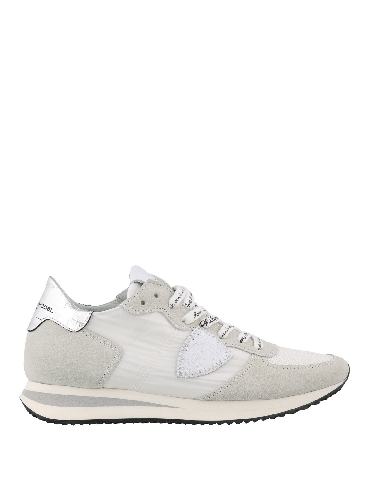 Trainers Philippe Model - Tropez X laminated heel tab sneakers - TZLDWC01