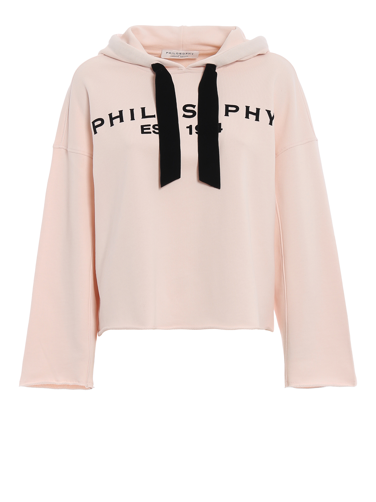 powder pink hoodie