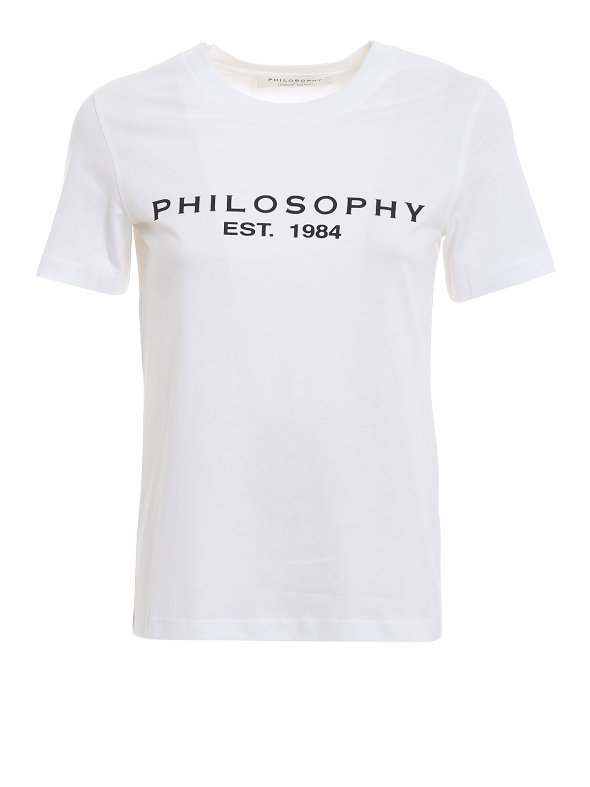 T-shirts Philosophy di Lorenzo Serafini - Cotton T-shirt with logo 