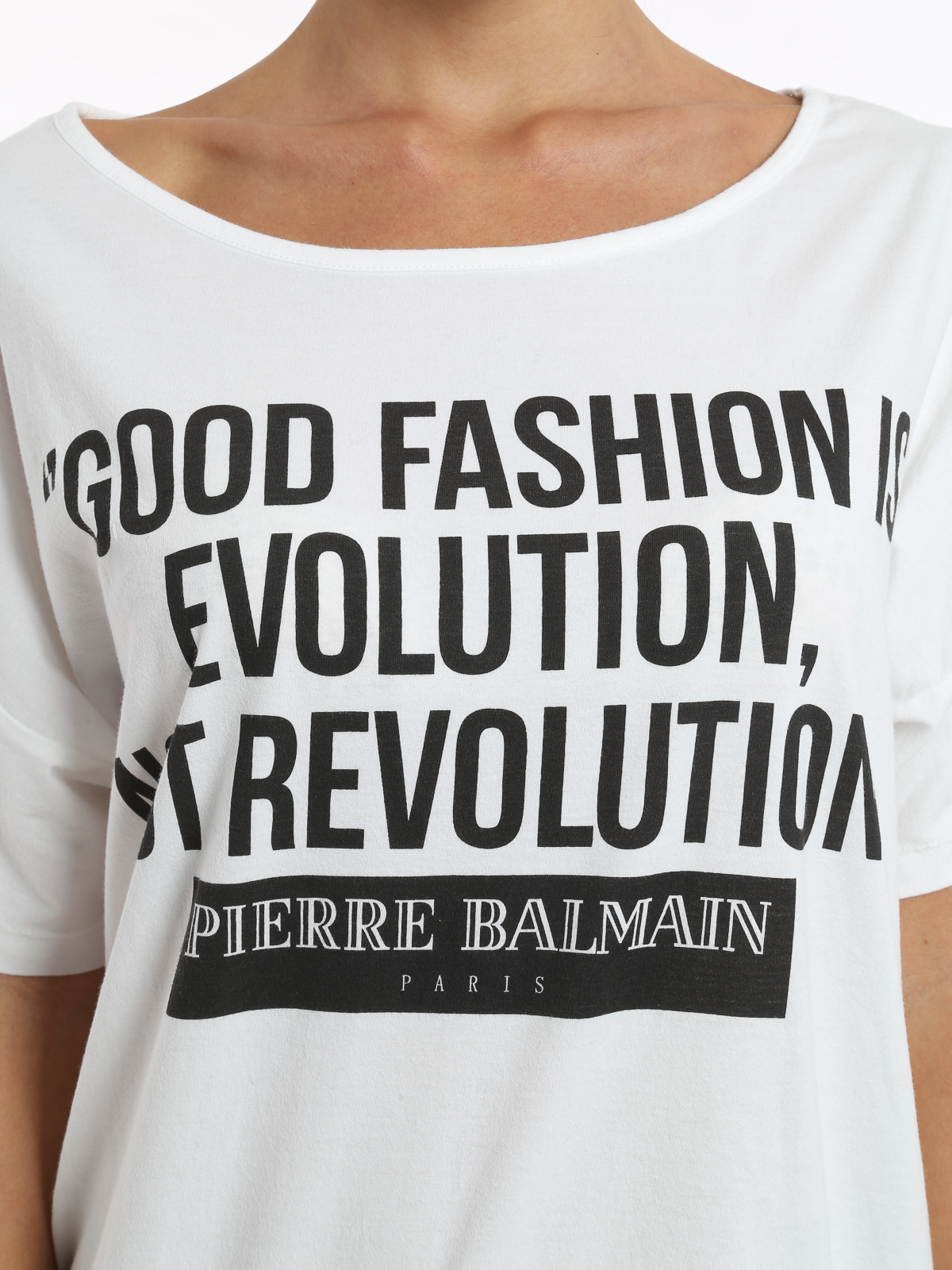 krænkelse vej Modregning T-shirts Pierre Balmain - Good Fashion t-shirt - FP6370S8388004