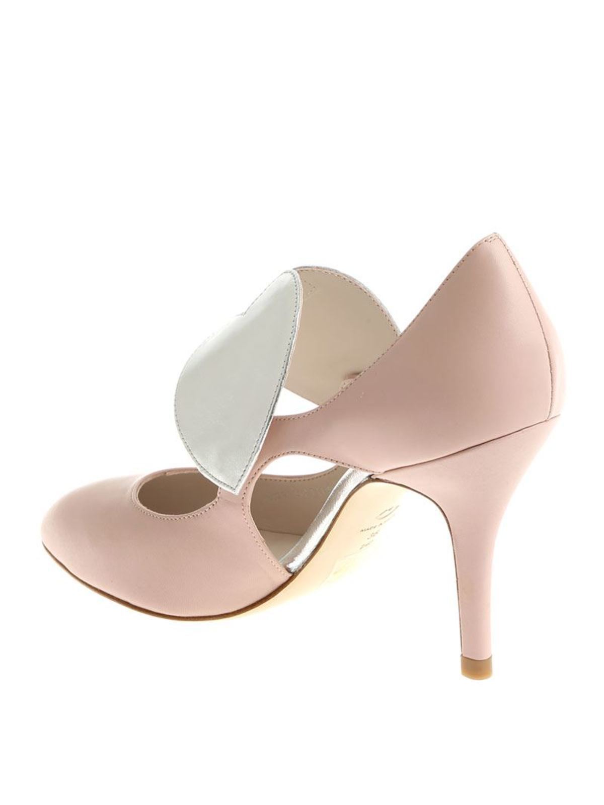 lulu guinness pink shoes