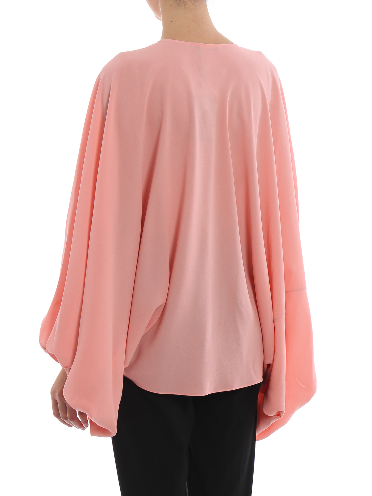 silk batwing top