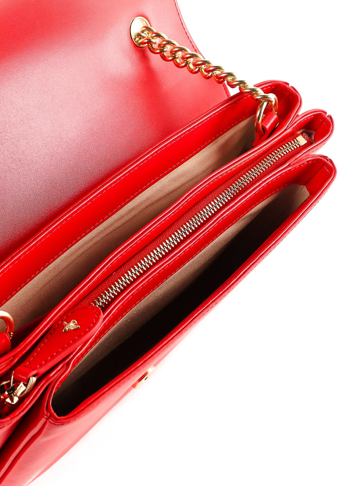 pinko love bag red