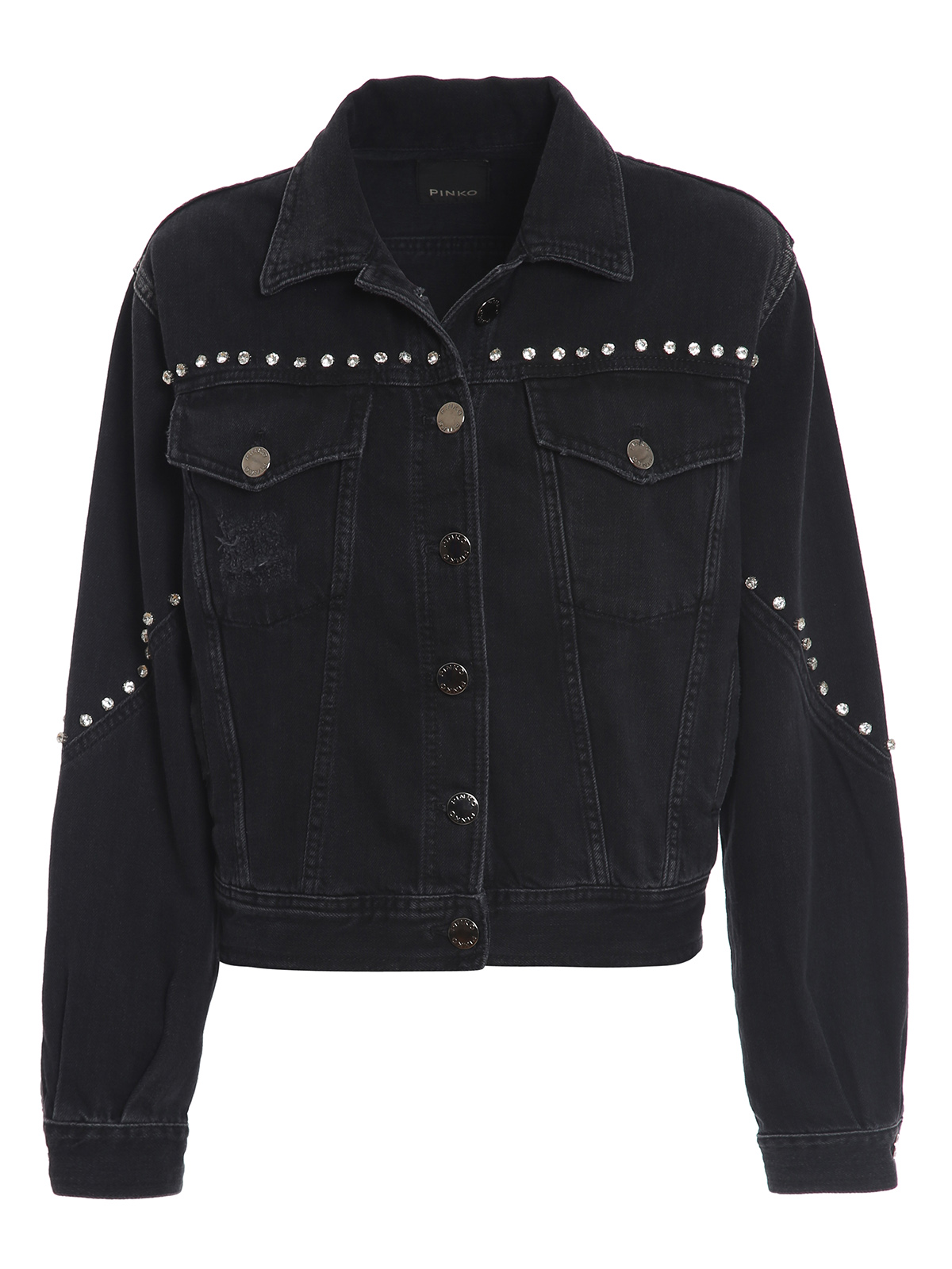 Denim jacket Pinko - Dora jacket - 1J1HPY647 | Shop online at iKRIX