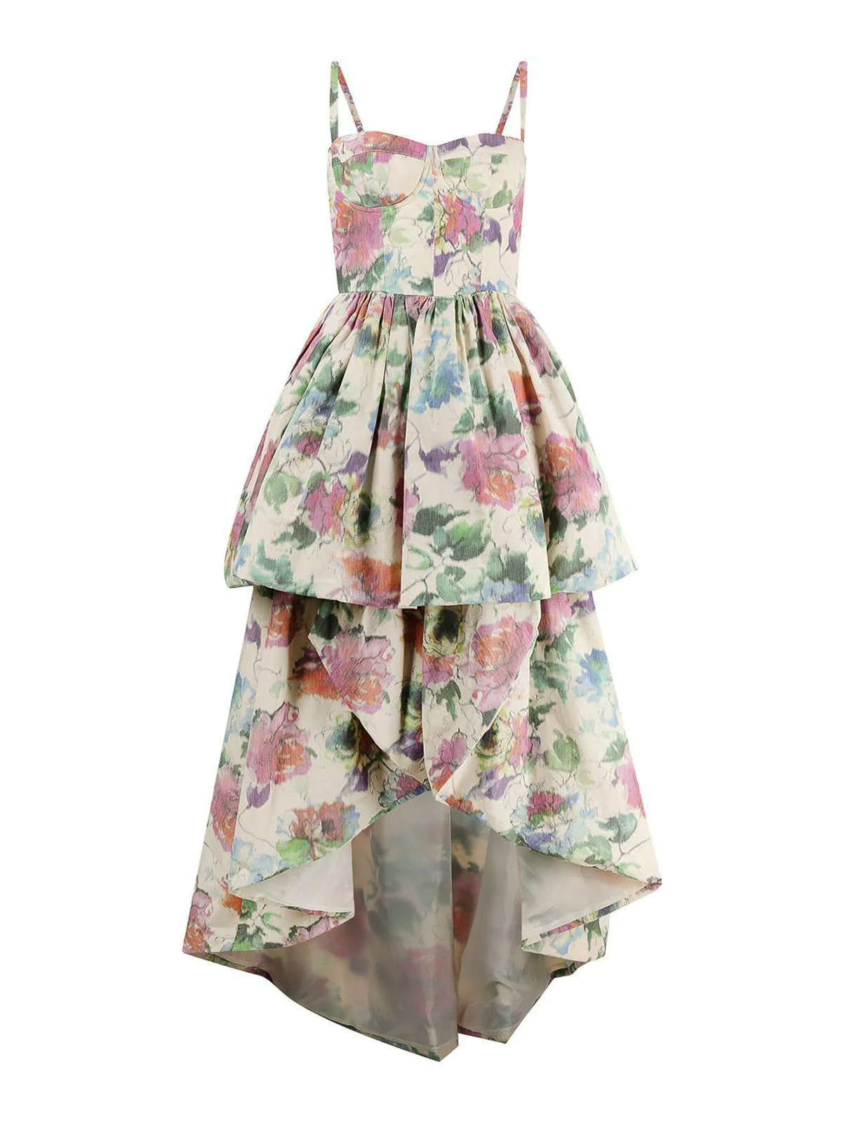 Expliciet Om te mediteren Gedateerd Maxi dresses Pinko - Floral print cotton blend dress - 1G15RM8391DS2