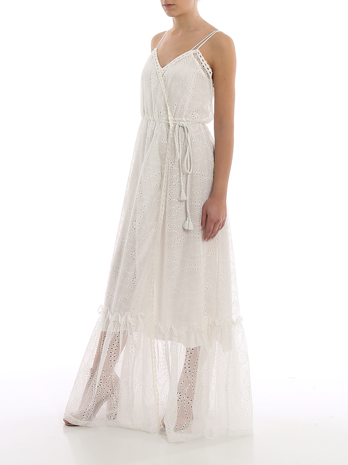 pinko white dress