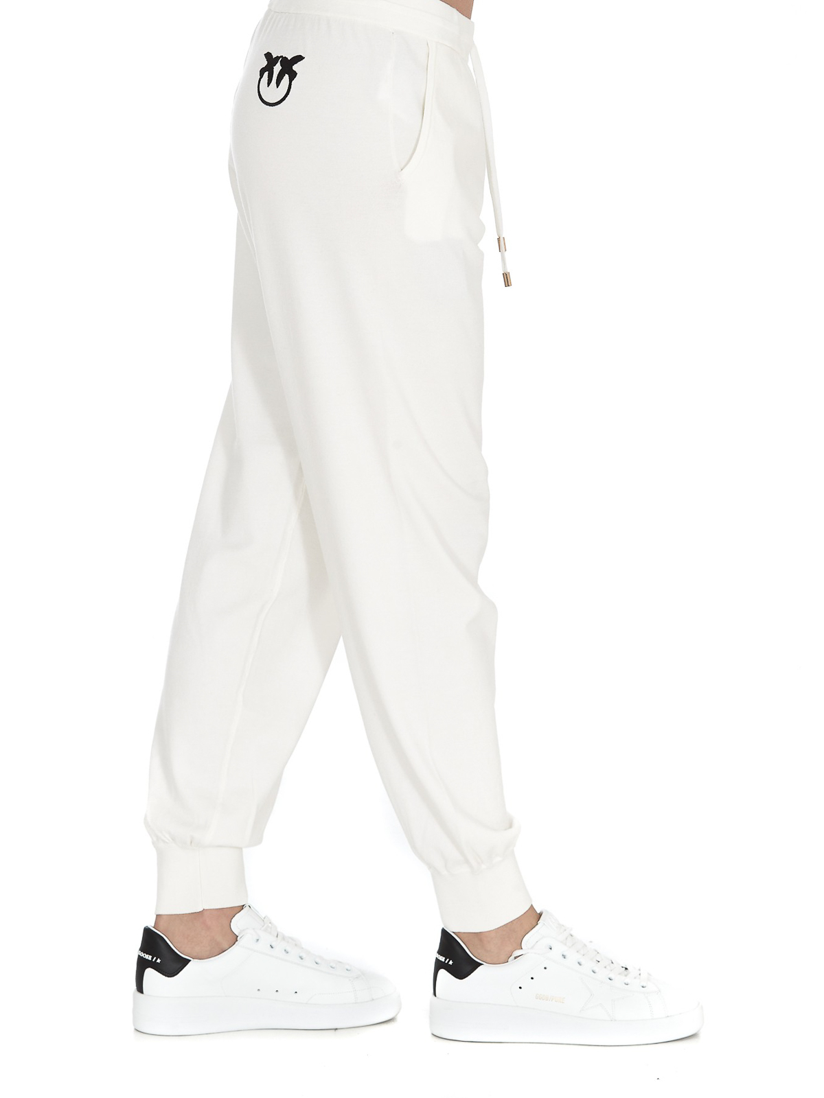 Pantaloni sport Pinko - Pantaloni della tuta con fondo e vita stretch -  1G1642Y6SZZ04