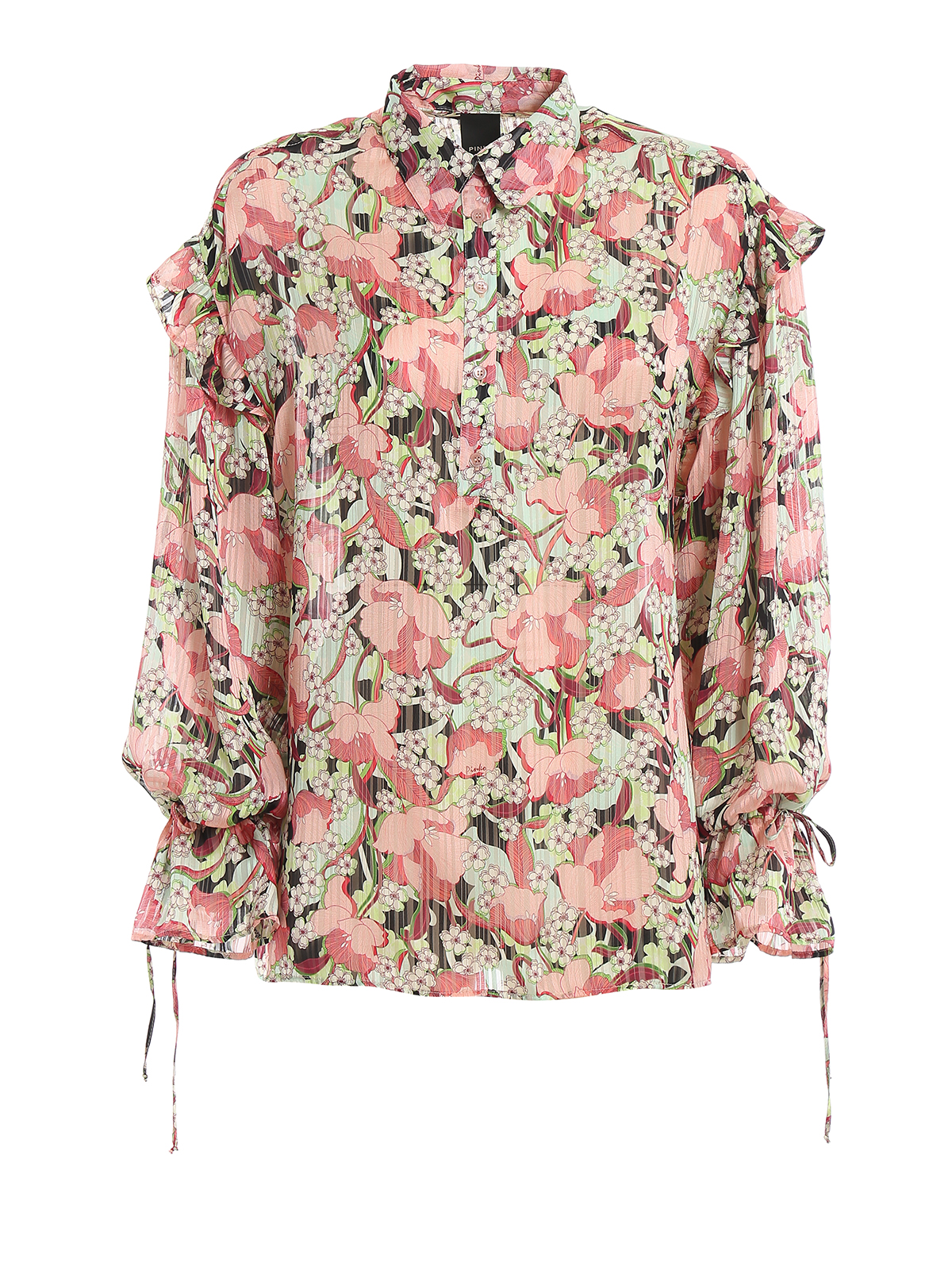 Shirts Pinko - Muttley floral shirt - 1B14K28062NS1 | Shop online 