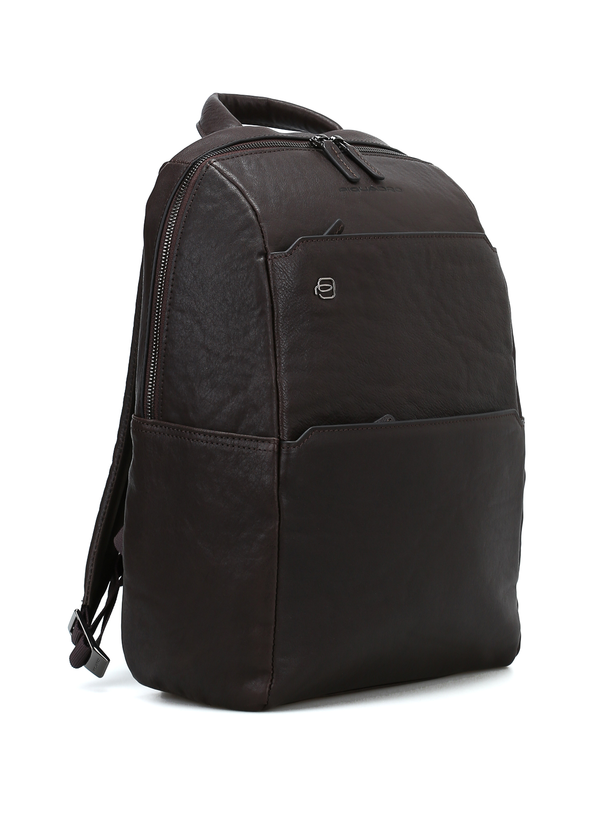 Backpacks Piquadro - Dark brown leather backpack - CA4022B3TM