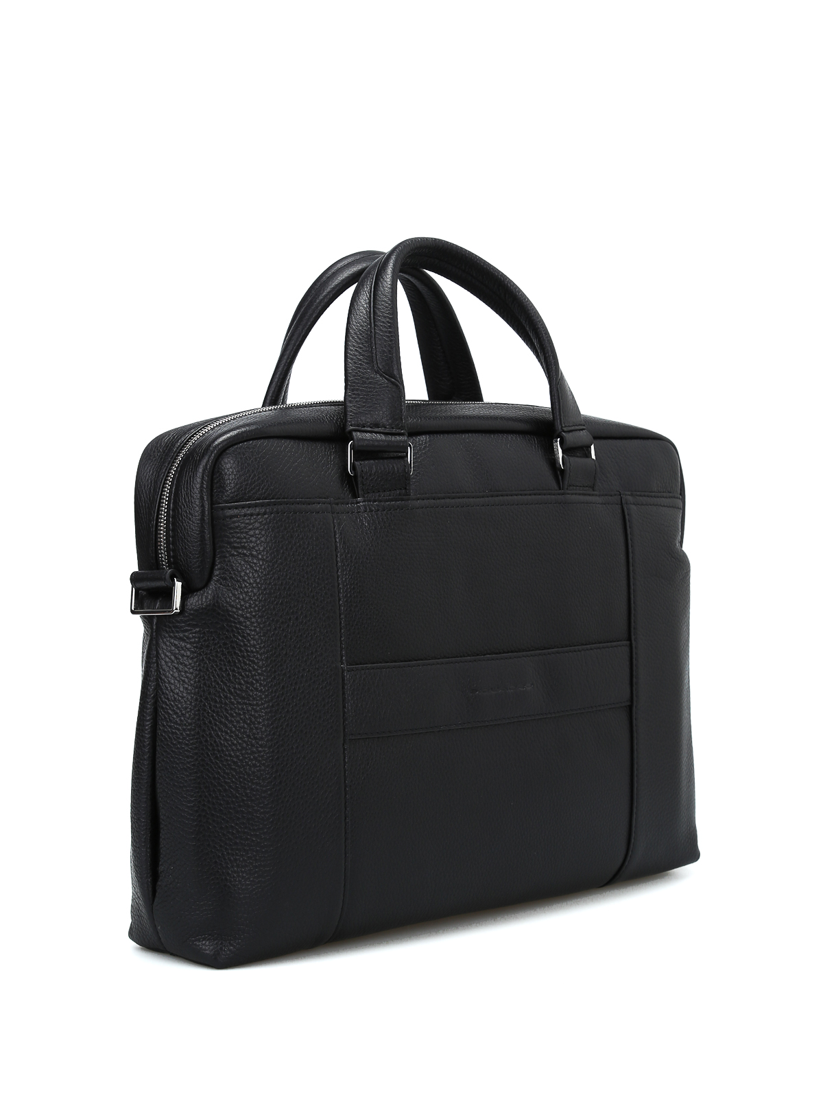Laptop bags & briefcases Piquadro - Soft grain leather briefcase ...