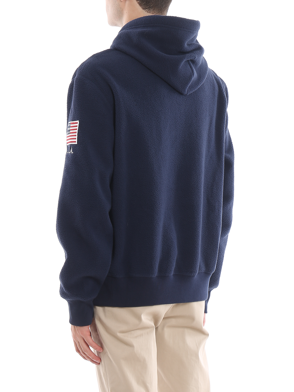 Sweatshirts & Sweaters Polo Ralph Lauren - Polo patch pile hoodie -  710696327003